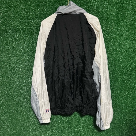 Vintage Black and Gray Windbreaker Jacket florida marlins inaugural season - Picture 2 of 5